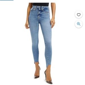 Good American Light Blue Ankle Jeans
